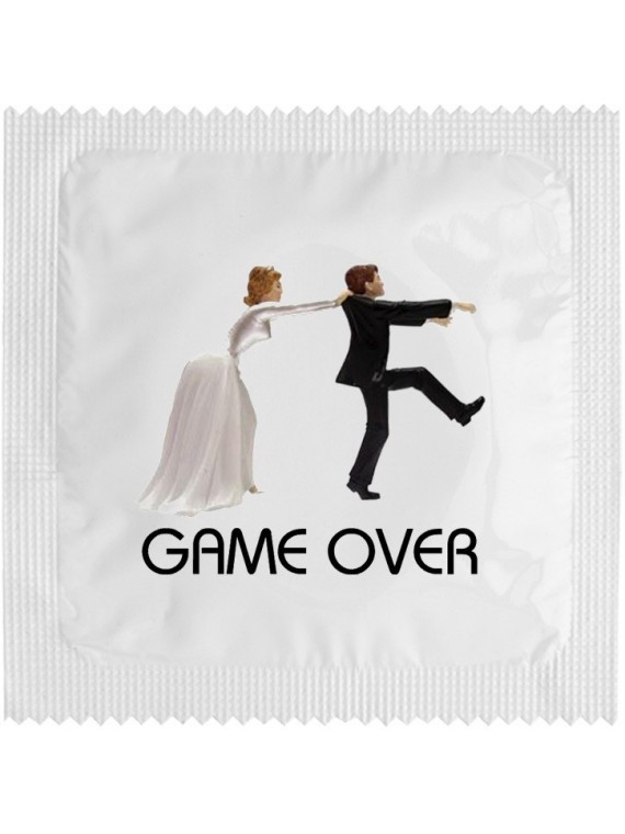 1 X préservatif Game Over
