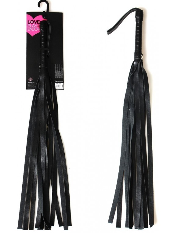 Fouet noir - 44 cm